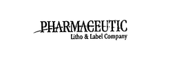 PHARMACEUTIC LITHO & LABEL COMPANY trademark
