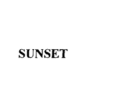 SUNSET trademark