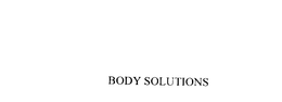 BODY SOLUTIONS trademark