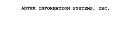 ADTEK INFORMATION SYSTEMS, INC. trademark