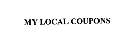 MY LOCAL COUPONS trademark