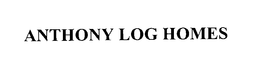 ANTHONY LOG HOMES trademark