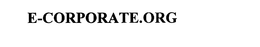 E-CORPORATE.ORG trademark