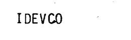IDEVCO trademark