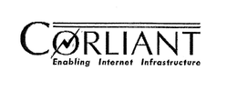 CORLIANT ENABLING INTERNET INFRASTRUCTURE trademark