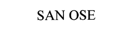 SAN OSE trademark