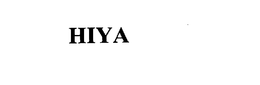 HIYA trademark