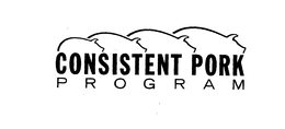 CONSISTENT PORK PROGRAM trademark