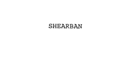 SHEARBAN trademark