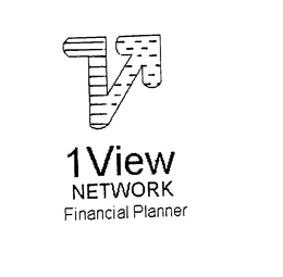 1V 1 VIEW NETWORK FINANCIAL PLANNER trademark