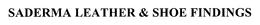 SADERMA LEATHER & SHOE FINDINGS trademark