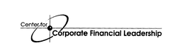 CENTER FOR CORPORATE FINANCIAL LEADERSHIP trademark
