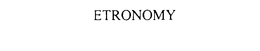 ETRONOMY trademark