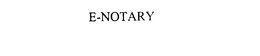 E-NOTARY trademark