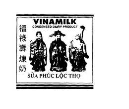 VINAMILK CONDENSED DAIRY PRODUCT SUA PHUC LOC THO trademark