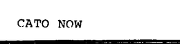 CATO NOW trademark