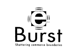 E BURST SHATTERING COMMERCE BOUNDARIES trademark
