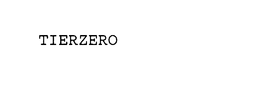 TIERZERO trademark
