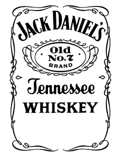 JACK DANIEL'S OLD NO.7 BRAND TENNESSEE WHISKEY trademark