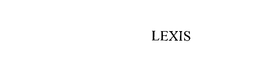 LEXIS trademark