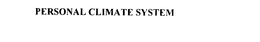 PERSONAL CLIMATE SYSTEM trademark