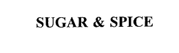 SUGAR & SPICE trademark