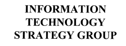 INFORMATION TECHNOLOGY STRATEGY GROUP trademark