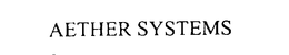 AETHER SYSTEMS trademark
