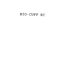 BIO-CUFF RC trademark