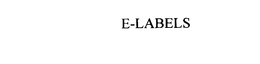 E-LABELS trademark
