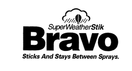 BRAVO SUPERWEATHERSTIK STICKS AND STAYSBETWEEN SPRAYS. trademark