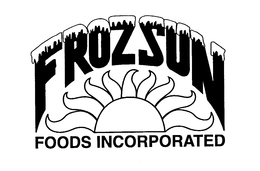 FROZSUN FOODS INCORPORATED trademark