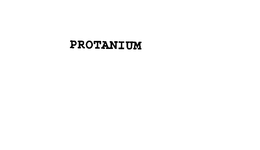 PROTANIUM trademark