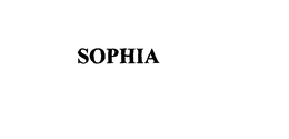 SOPHIA trademark