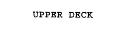 UPPER DECK trademark