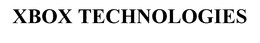 XBOX TECHNOLOGIES trademark