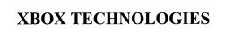 XBOX TECHNOLOGIES trademark