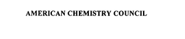 AMERICAN CHEMISTRY COUNCIL trademark