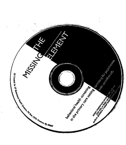 THE MISSING ELEMENT trademark