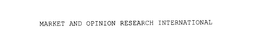 MARKET AND OPINION RESEARCH INTERNATIONAL trademark