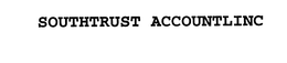 SOUTHTRUST ACCOUNTLINC trademark