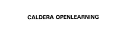 CALDERA OPENLEARNING trademark