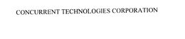 CONCURRENT TECHNOLOGIES CORPORATION trademark