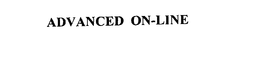 ADVANCED- ONLINE trademark