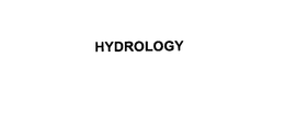 HYDROLOGY trademark