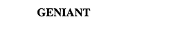 GENIANT trademark