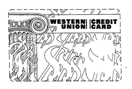 WESTERN UNION CREDIT CARD trademark