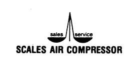 SCALES AIR COMPRESSOR SALES SERVICE trademark