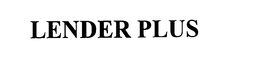 LENDER PLUS trademark