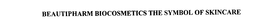 BEAUTIPHARM BIOCOSMETICS THE SYMBOL OF SKINCARE trademark